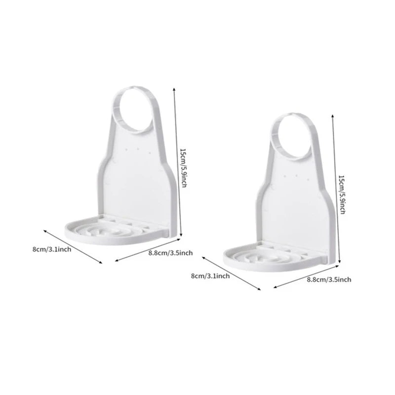 Laundry Detergent Universal White Organizer Soap Dish