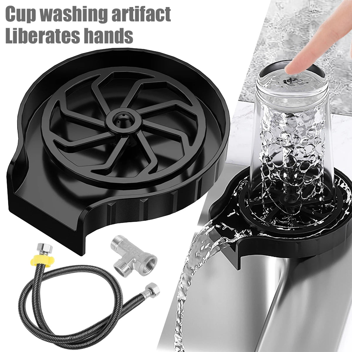 High Pressure Cup Washer for Kitchen Sink