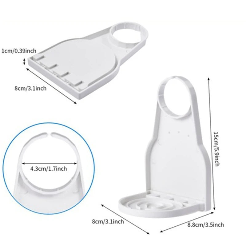 Laundry Detergent Universal White Organizer Soap Dish