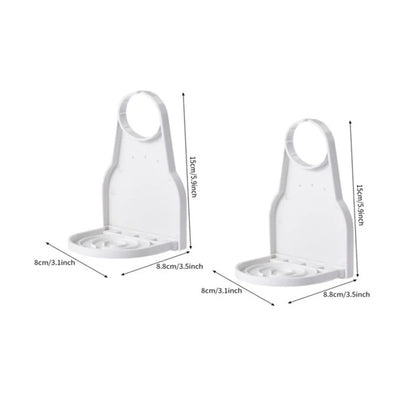 Laundry Detergent Universal White Organizer Soap Dish