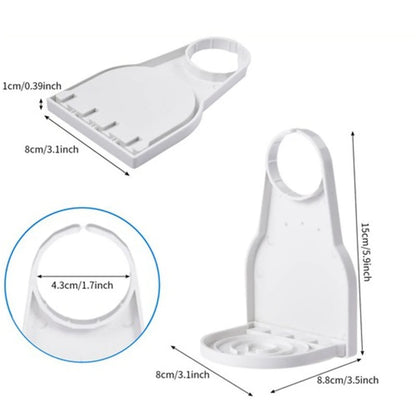Laundry Detergent Universal White Organizer Soap Dish